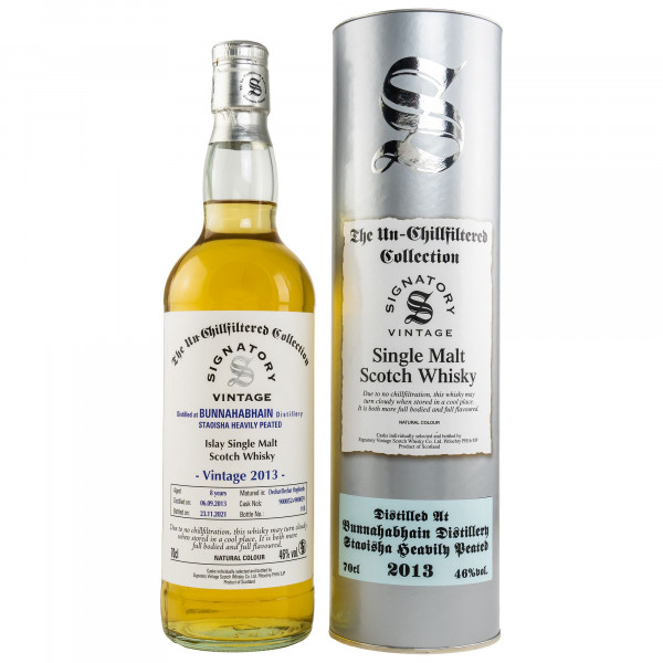 Bunnahabhain 2013/2021 Signatory Single Malt Scotch Whisky 46% 0,7 L