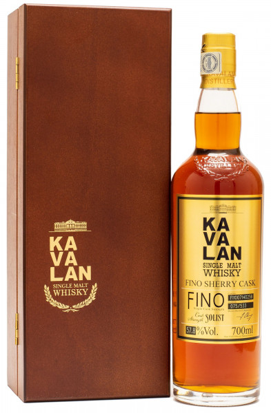 Kavalan Solist Fino Cask StrengthTaiwan Whisky 57,8% vol 0,7 L