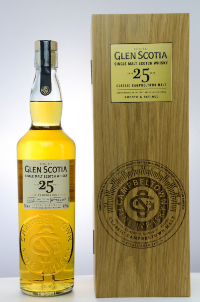 Glen Scotia 25 Jahre Single Malt Scotch Whisky 48,8% 0,7L