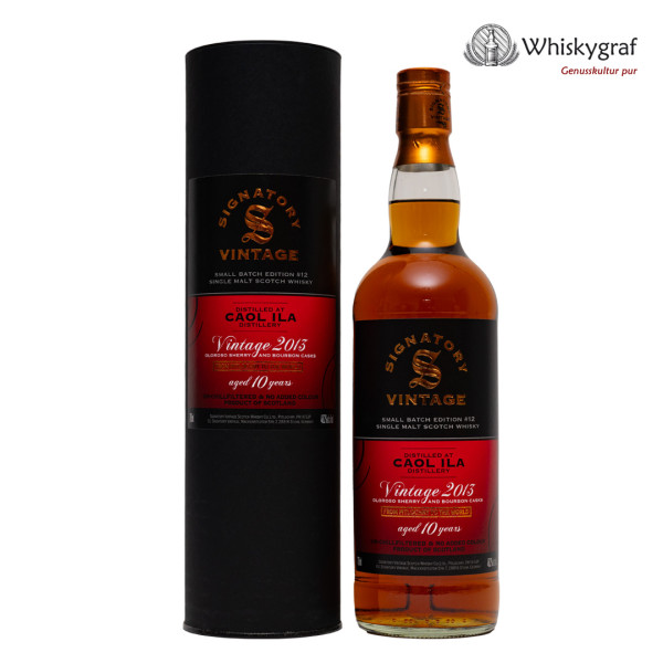 Caol Ila 10 Jahre 2013/2023 Signatory Vintage Islay Single Malt Scotch Whisky 48,2%