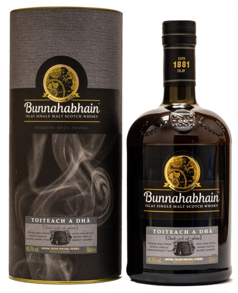 Bunnahabhain Toiteach A Dha Islay Single Malt Scotch Whisky 46,3% vol - 0,7 L