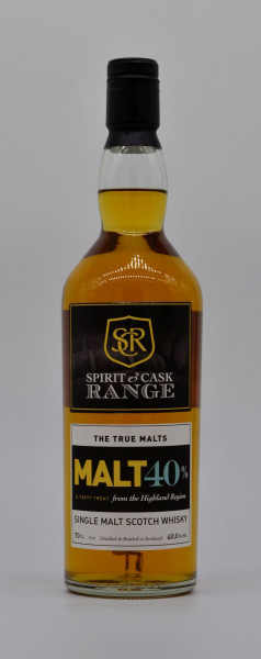 Highland Malt Spirit & Cask Range Single Malt Whisky 40% 0,7L