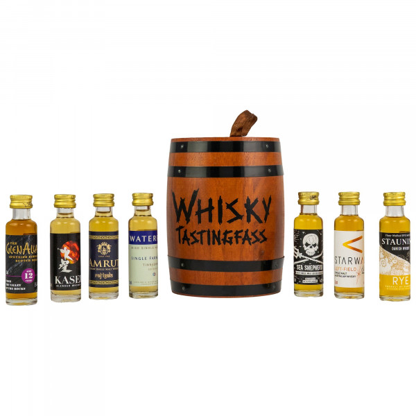 Whisky Tastingfass 7x20ml Single Malt Whisky 43,9% vol