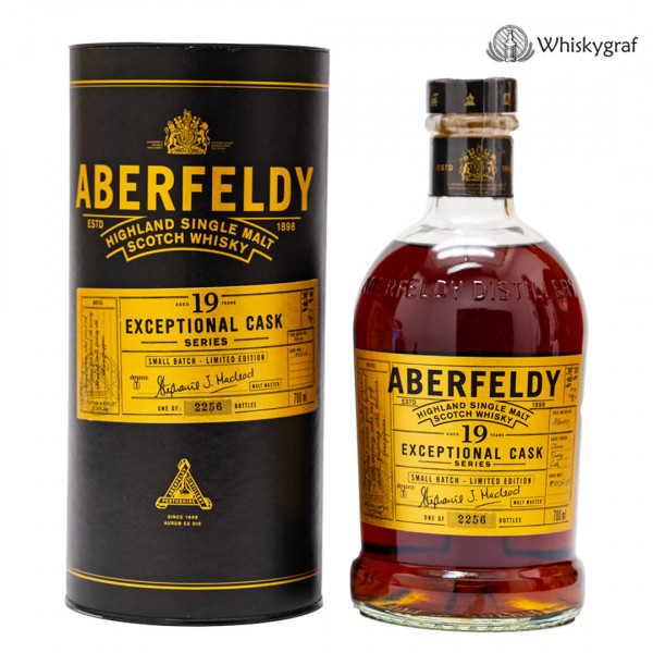 Aberfeldy 19 Jahre Oloroso Sherry Cask Limited Edition Single Malt Scotch Whisky 43% 0,7L