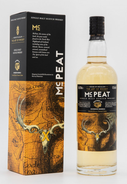 Mc Peat Single Malt Scotch Whisky 43,5% 0,7L