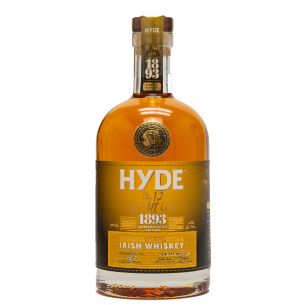 HYDE No.12 Single Pot Still Irish Single Malt Whiskey 46% 0,7L