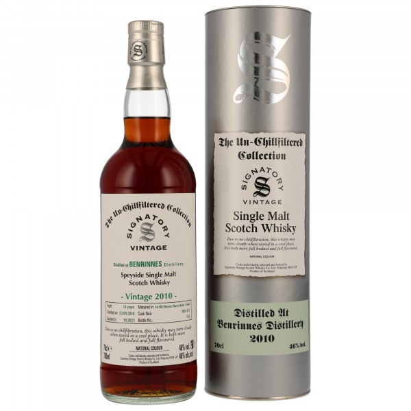 Benrinnes 2010/2023 Signatory Vintage Single Malt Scotch Whisky 46% 0,7L