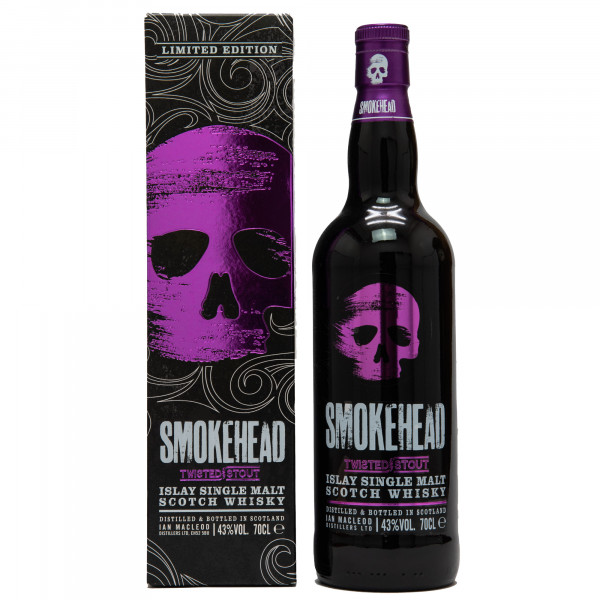 Smokehead Twisted Stout Limited Edition Single Malt Scotch Whisky 43% 0,7L