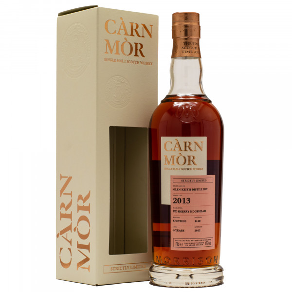 Glen Keith 2013/2022 Carn Mor Strictly Limited Single Malt Scotch Whisky 47,5% 0,7L