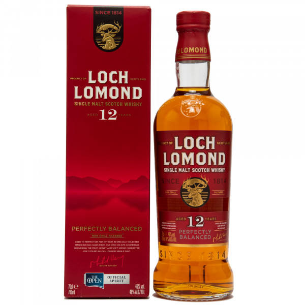 Loch Lomond 12 Jahre Perfecly Balanced Single Malt Scotch Whisky 46% 0,7L