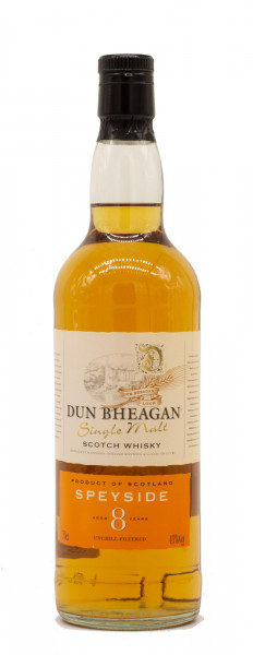 Dun Bheagan Speyside 8 Jahre Scotch Whisky 43% vol 0,7 L