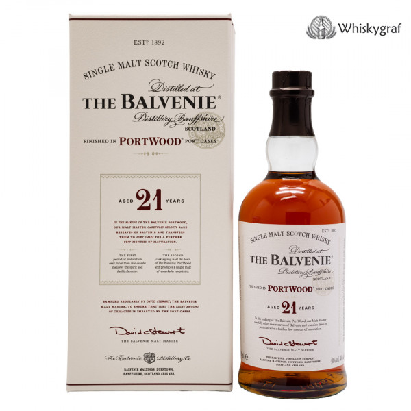 Balvenie 21 Jahre Portwood Single Malt Scotch Whisky 40% vol 0,7L