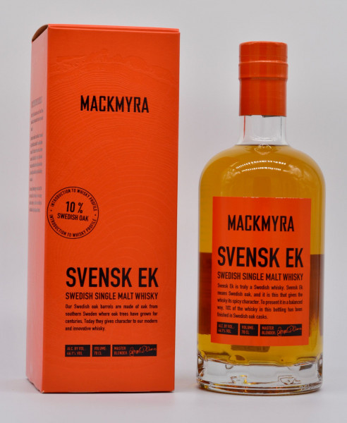 Mackmyra Svensk EK Swedish Single Malt Whisky 46,1%vol 0,7L