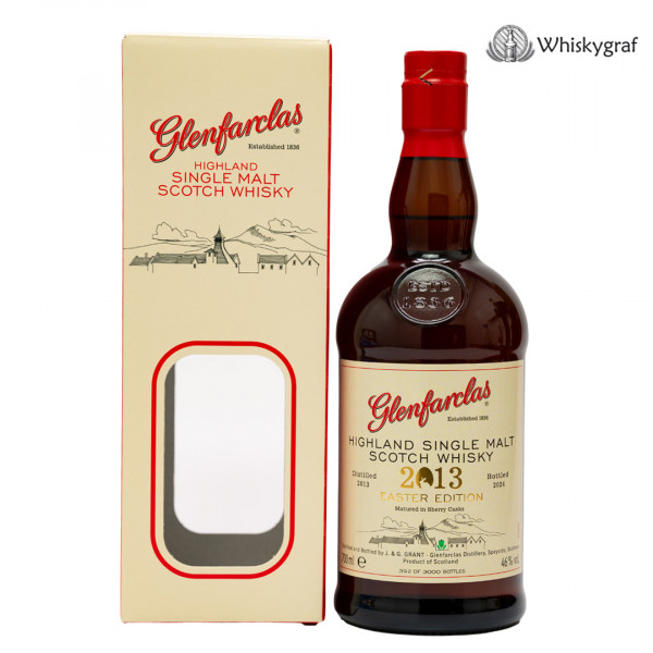 Glenfarclas Vintage 2013 EASTER EDITION Single Malt Scotch Whisky 46% vol 0,7L