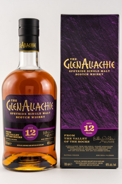 Glenallachie 12 Jahre Speyside Single Malt Scotch Whisky 46% vol 0,7 L