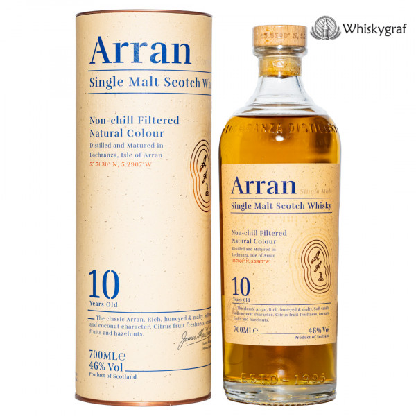 Arran 10 Jahre Single Malt Scotch Whisky 46% vol 0,7 L