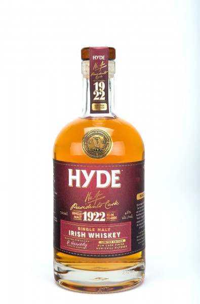HYDE No.4 Irisch Single Malt "Rum finish" - Irish Single Malt - 46% vol - 0,7 L
