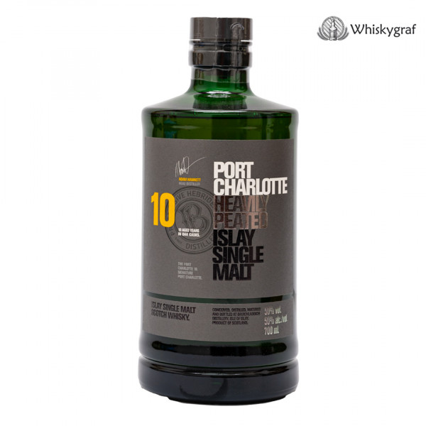 Port Charlotte 10 Jahre Heavily Peated Single Malt Scotch Whisky 50% 0,7L