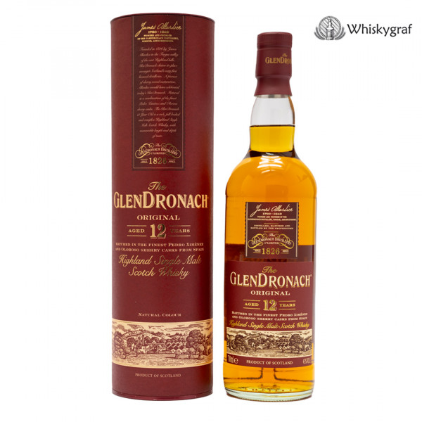 Glendronach 12 Jahre Single Malt Scotch Whisky 43% vol 0,7L
