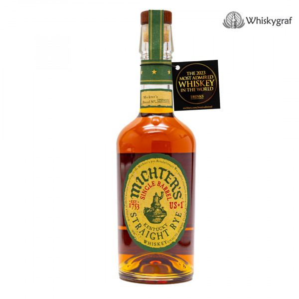 Michter's Single Barrel Straight Rye Whiskey 42,4% vol 0,7L