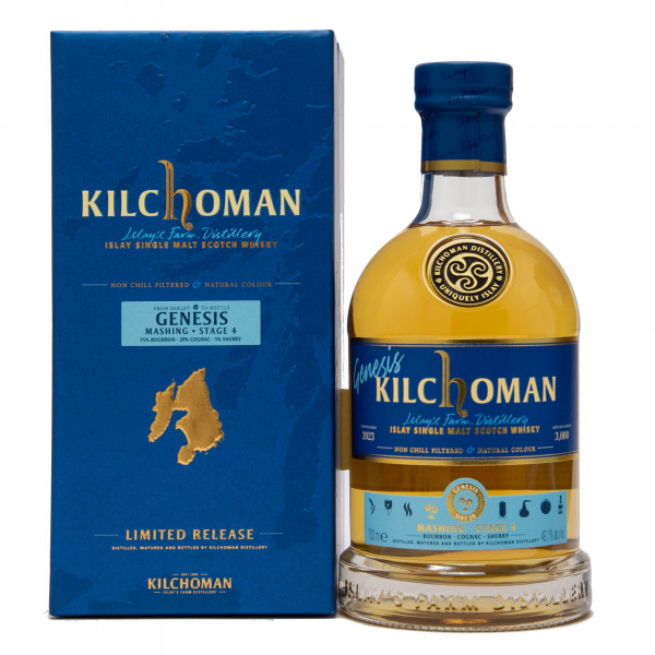 Kilchoman Genesis Stage 4 Limited 2023 Islay Single Malt Scotch Whisky 49,1% 0,7L