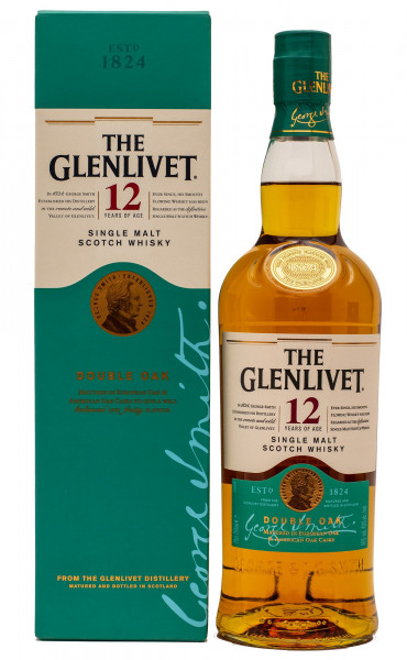 Glenlivet 12 Jahre Double Oak Single Malt Scotch Whisky 40% 0,7L