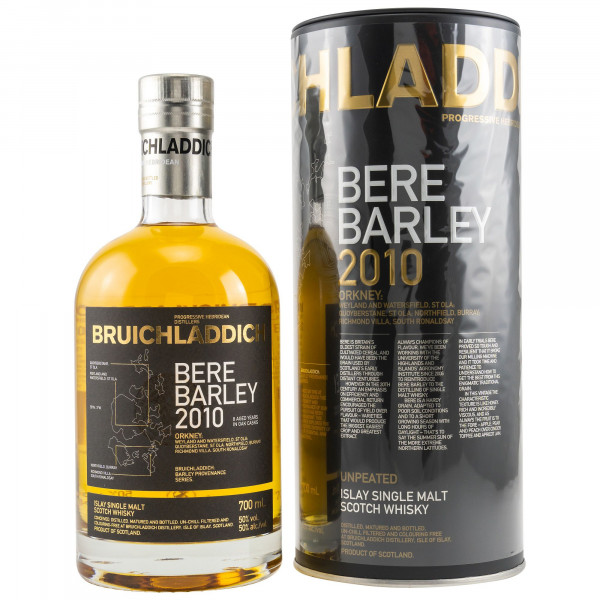 Bruichladdich Bere Barley 2010/2019 Single Malt Scotch Whisky 50% 0,7L