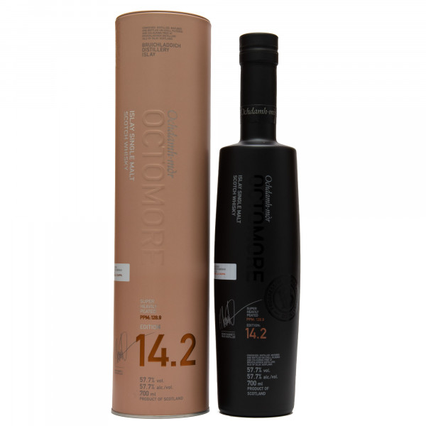 Octomore 14.2 - 5 Jahre Single Malt Scotch Whisky 57,7% 0,7L