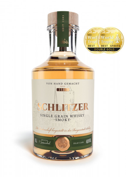 Schlitzer Single Grain Whisky Smoky Deutschland 48,8% 0,5 L