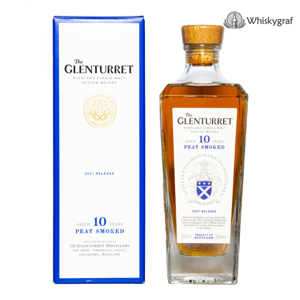 Glenturret 10 Jahre Peat Smoked Single Malt Scotch Whisky 50% 0,7L