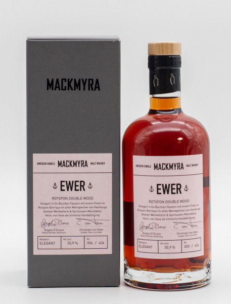 Mackmyra Ewer Swedish Single Malt Whisky 55,9% 0,5L
