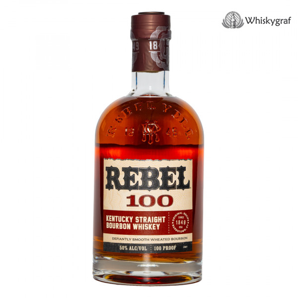 Rebel 100 proof Kentucky Straight Bourbon Whiskey 50% vol 0,7 L