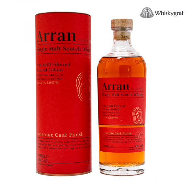 Arran Amarone Cask Finish Single Malt Scotch Whisky 50% 0,7L