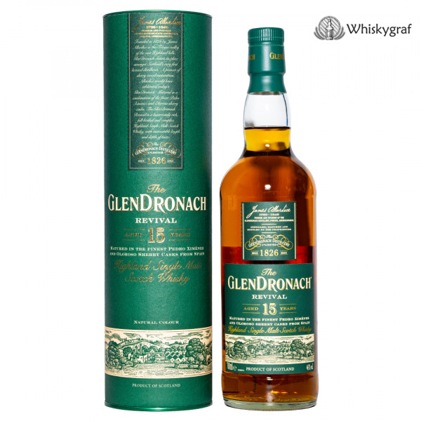 Glendronach 15 Jahre Revival Single Malt Scotch Whisky 46% vol 0,7L