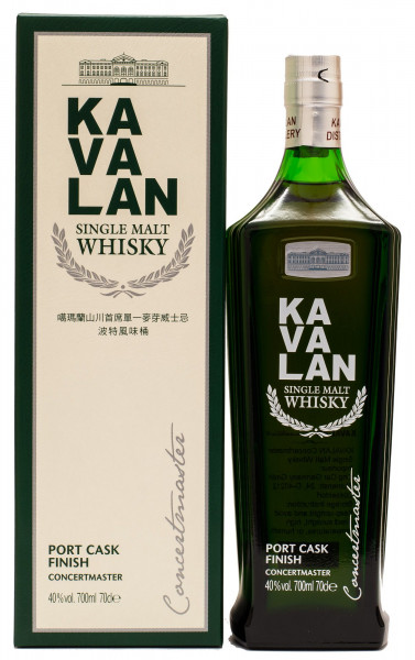 Kavalan Concertmaster Port Cask Finish Taiwan Whisky 40% vol 0,7 L