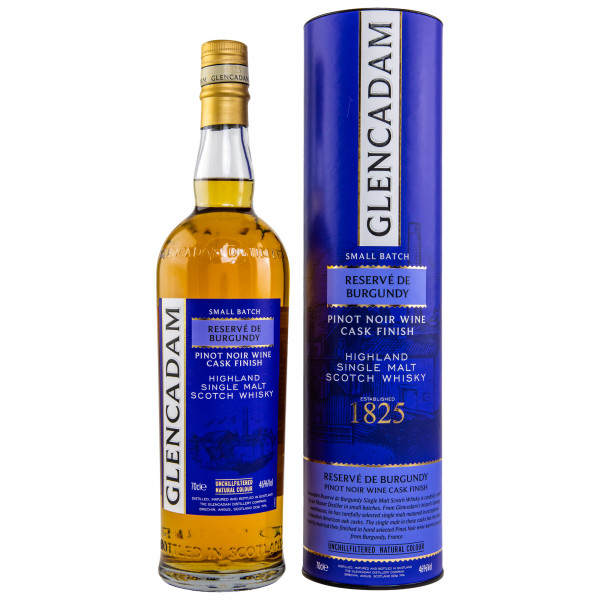 Glencadam Reservé de Burgundy Small Batch Single Malt Scotch Whisky 46%