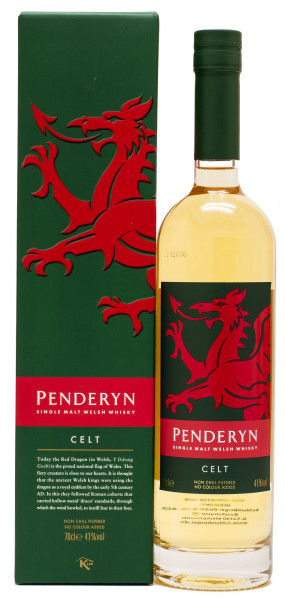 Penderyn Celt Wales Single Malt Whisky 41% vol 0,7 L
