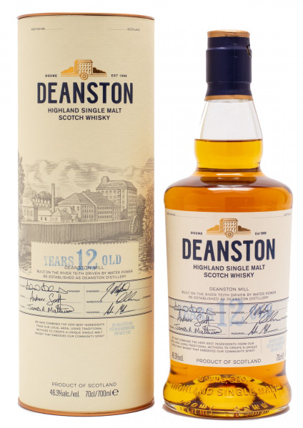 Deanston 12 Jahre Single Malt Scotch Whisky 46,3% 0,7L