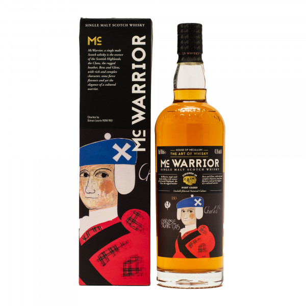 Mc Warrior Port Finish Single Malt Scotch Whisky 43,5% 0,7L