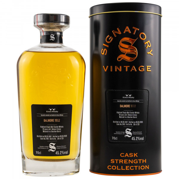 Dalmore 28 Jahre Signatory Vintage Single Malt Whisky 45,2%vol 0,7 L
