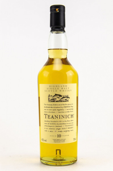 Teaninich 10 Jahre Flora & Fauna Serie - Single Malt Whisky - 43% vol - 0,7 L