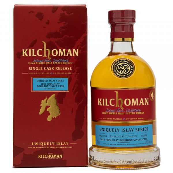 Kilchoman Uniquely Series Bourbon Single Cask Vintage 2014 Single Malt Scotch Whisky