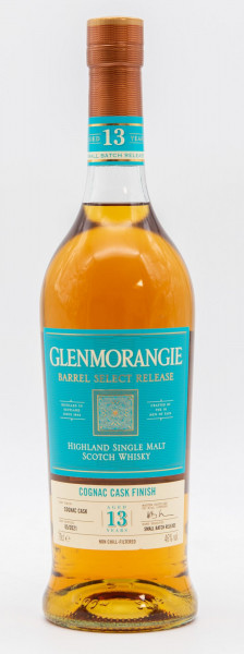 Glenmorangie 13 Jahre Cognac Cask Finish Limited Edition Single Malt Scotch Whisky 46% 0,7L