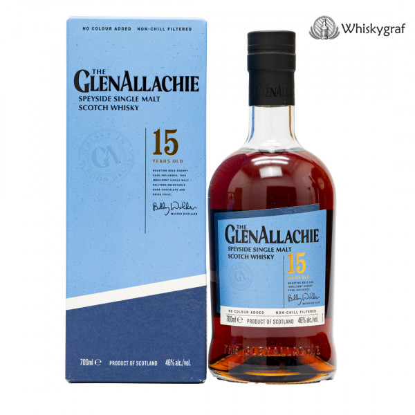 Glenallachie 15 Jahre Single Malt Scotch Whisky 46% vol 0,7 L