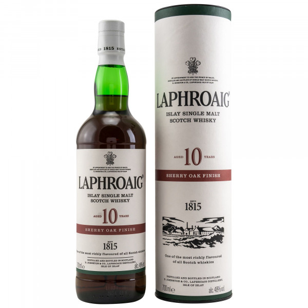 Laphroaig 10 Jahre Sherry Cask Single Malt Scotch Whisky 48% vol 0,7 L