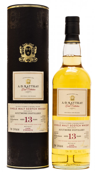 Aultmore 2009/2022 A. D. Rattray Single Malt Scotch Whisky 55,4% vol 0,7L