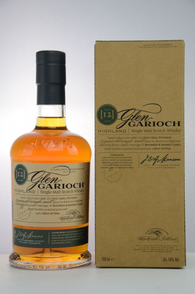 Glen Garioch 12 Jahre Single Malt Scotch Whisky 48% vol 0,7 L