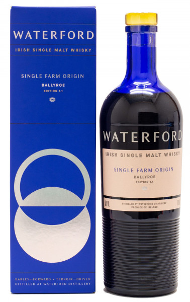 Waterford Single Farm Origin - Ballyroe 1.1 Irish Single Malt Whisky 50% 0,7L