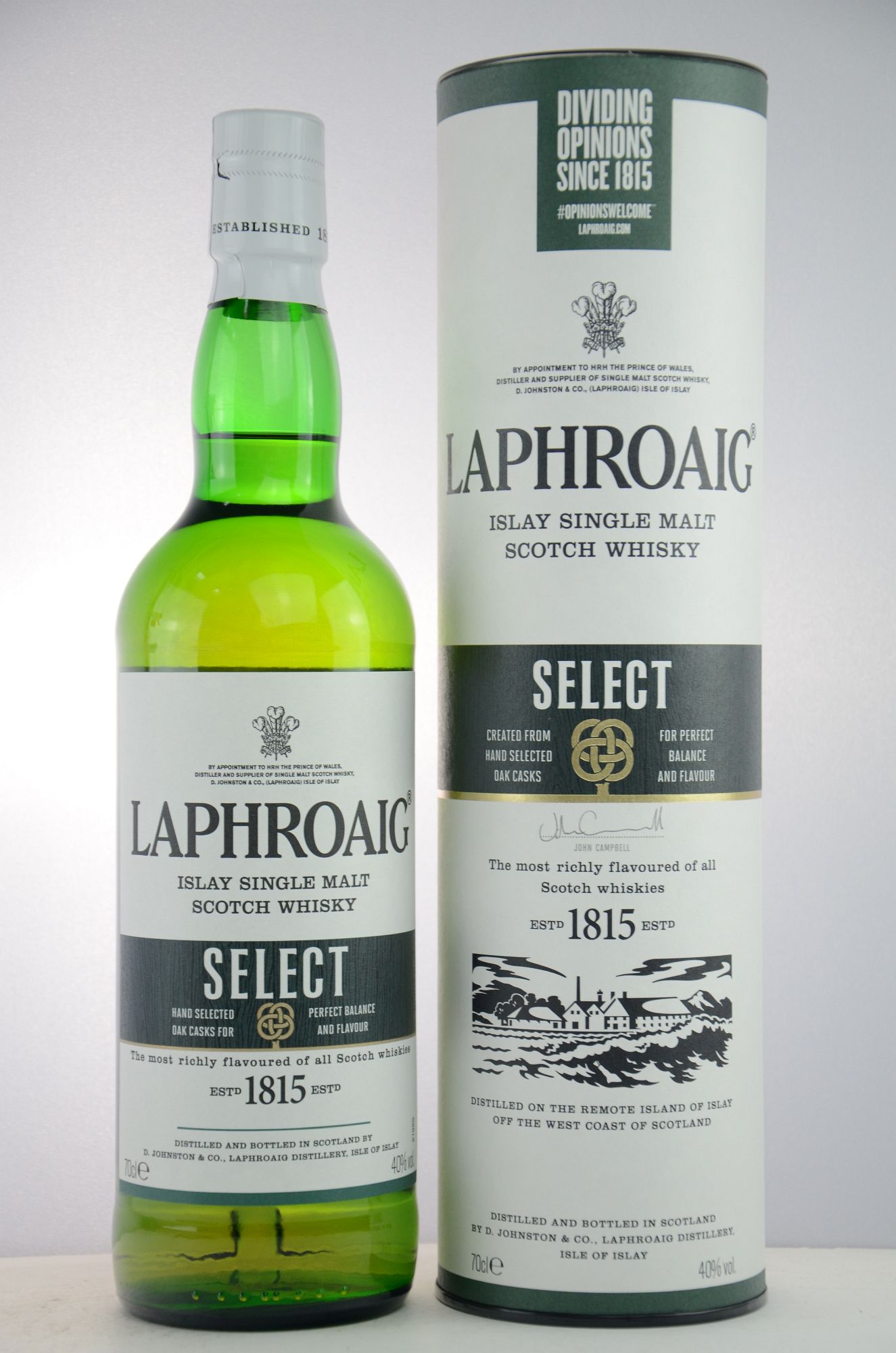 Laphroaig Select Islay Single Malt Scotch Whisky 40% vol 0,7 L | Laphroaig  | Islay | Scotch-Whisky | Whiskygraf