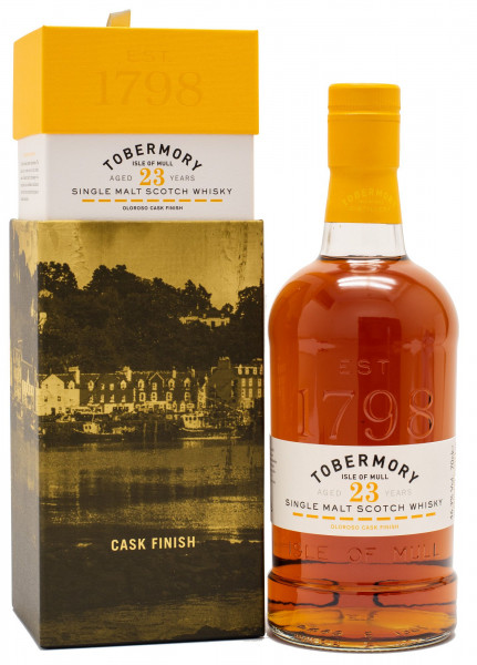 Tobermory 23 Jahre Oloroso Sherry Finish Single Malt Scotch Whisky 46,3% 0,7L